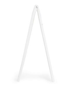 Plasticade Signicade Portable Storable Folding Heavy Duty Plastic A Frame Double Sided Sidewalk Sign with Locking Hinges, White 1 Pack 15 41cv2MWe4jL
