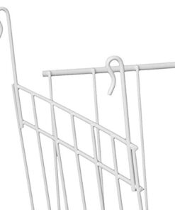 ClosetMaid Wire Hanging Shelf Basket for Storage, Organization in Closet or Pantry, No Assembly or Installation, Durable, 10.68"D x 18.39"W x 7.99"H, White 28 41d4IAOT28L