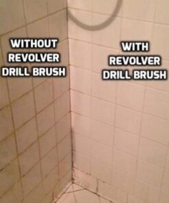 Revolver Drill Brush Power Scrubbing Drill Attachment Multi-Purpose Cleaning Tool 44 41d9gc4lEnL