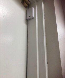 Fosmon WaveLink Wireless Door Chime with 500 Feet Range, 58 Tunes, 5 Volume Levels & LED Indicators for Home/Business/Office (1 Receiver + 1 Sensor) 1 Receiver + 1 Door Sensor Transmitter 39 41dDXEW2YUL