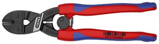 KNIPEX - 7112200 Tools 71 12 200, Comfort Grip High Leverage Cobolt Cutters with Opening Lock and Spring