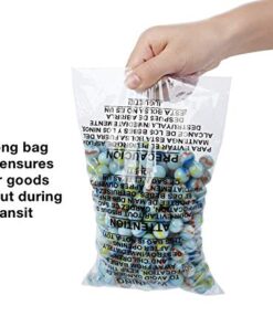PaknSeal Clear 6x9 Self Seal Poly Bags, Suffocation Warning (100 Count) 10 41dcpUIdsIL