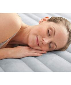 Intex Comfort Dura-Beam Airbed Internal Electric Pump Bed Height Elevated (2020 Model) Twin (300 Lbs) Mid Rise (13") 39 41dovigiFL