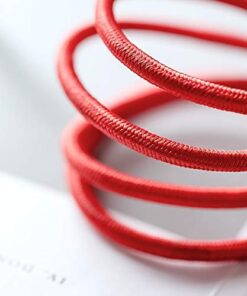 Anker USB C Cable, PowerLine+ USB-C to USB 3.0 cable (3ft/0.9m), High Durability Type C Braided Charging Cable Compatible with Samsung Galaxy S10, S9, Huawei P10, P9, Sony XZ, HTC 10 and More (Red) 3ft Red 43 41dqFGatJL