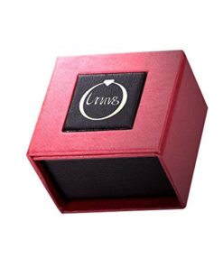 L-Ring 8MM Tungsten Carbide Ring with Fiber Inlay and Polished Beveled Edges Finish, Size 7-14 6 10 41dx66QA0BL