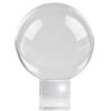 Amlong Crystal Meditation K9 Crystal Ball 3.25 inch (80mm) Diameter for Photography, Lensball, Decorative Ball with Free Crystal Stand and Gift Box, Clear 10 41e bKszeL