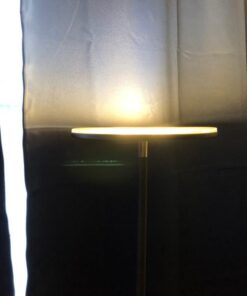 Brightech Sky LED Torchiere Super Bright Floor Lamp - Contemporary, High Lumen Light for Living Rooms & Offices - Dimmable, Indoor Pole Uplight for Bedroom Reading - Black 32 41e02xb7QEL