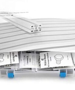 Alternative view of MakerBeam XL Regular Starter Kit Clear Anodized Including Beams (15x15mm), Brackets, Nuts and Bolts