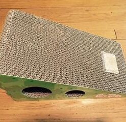 GoPets Premium Cat Scratcher - Wedge Shaped Corrugated Cardboard, Ergonomic Scratching Posts, Reversible Design, Lasts 2X Longer, with 1 Pack Catnip & Hidden Toy Cutouts for Endless Feline Play Fun 52 41eCMTokw4L 1