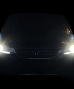 iJDMTOY Compatible With 2013-2015 Honda Accord Sedan, Set of Xenon White LED Even Illuminating Daytime Running Light Retrofit Kit, Fit Inside Parking Lamp Housing 39 41eLhC NNJL