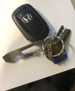 Nite Ize KMT-11-R3 Easily attaches to an existing Chain or Strap DoohicKey Key Keychain Multi-Tool (1 Pack), One Size, Silver 29 41eTtlDuWQL