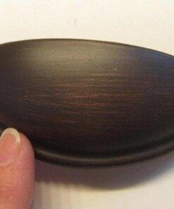 Cosmas 10 Pack 783ORB Oil Rubbed Bronze Cabinet Hardware Bin Cup Drawer Handle Pull - 3" Inch (76mm) Hole Centers 36 41ek IB9dML
