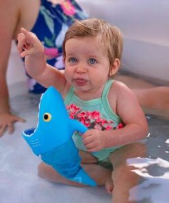 Melissa & Doug Sunny Patch Spark Shark Fish Hunt Pool Game With 2 Nets and 6 Fish to Catch For 8 years 17 41enR3Q3PSL