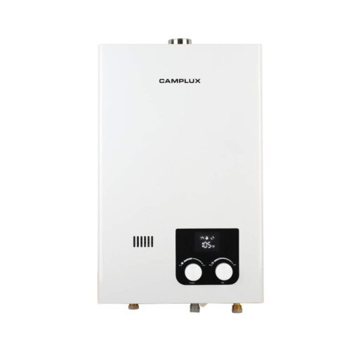 Camplux Tankless Water Heater, 2.64 GPM On Demand Instant Hot Water Heater, Propane Tankless Water Heater Indoor, White Liquid Propane 2.64 GPM