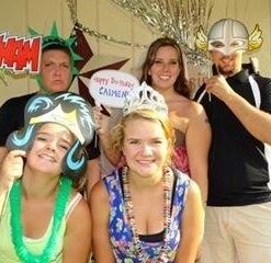 Super Hero Stick Costume Props (1 Dozen) PhotoBooth Supplies, Birthday Party Favors, DIY Decorations 25 41eyccTuQHL