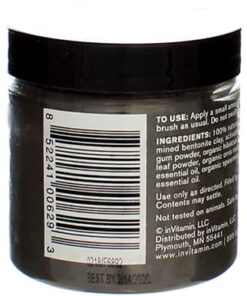 Whitening Tooth Powder with Activated Charcoal for Teeth and Gums (Cool Peppermint) - Safe on Enamel, Detoxifying, Plant-Based and Cruelty Free 2.75 Ounce (Pack of 1) 25 41fA93xAjhS