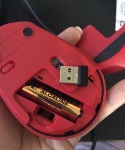 Logitech Wireless Mouse, Red 20 41fFvBdFxqL