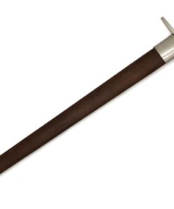 Medieval Warrior 13th Century Full Tang Tempered Steel Norman Long Real Sword with Leather Scabbard 9 41fGNOIzqwL