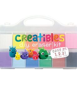 OOLY, Creatibles DIY Erasers, Set of 12 (161-001) Multicolour 30 41fRLkqa8L