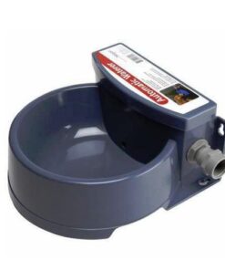 Coastal Pet Bergan Auto-Wata - Outdoor Dog & Cat Water Dispenser - Automatic Water Bowl for Pets - Made from Durable, BPA-Free Plastic - Self-Watering Cat & Dog Bowl - Navy, 48 Ounces 32 41fTpd4JoML