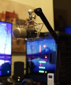 Samson MBA28 28” Broadcasting Microphone Boom Arm for Podcasting and Streaming,Black 28" 50 41fq7z4B8aL