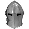 Medieval Replicas Barbuta Helmet Knights Templar Crusader Armour Helmet (Steel) ECTORIA 2 41gRTvJqYL