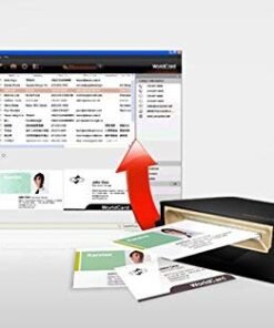 PenPower WorldCard Pro Business Card Scanner (Win/Mac) Black 13 41gSuJTmJNL