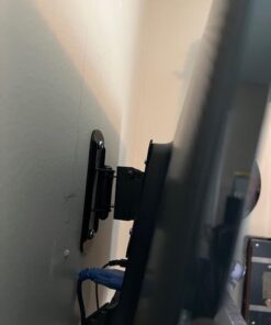 Mount-It! MI-2829 Small TV Monitor Wall Mount | RV TV Mount | Quick Release VESA Wall Mount | Fits 19 20 21 22 23 24 25 Inch Screens | 75 100 VESA Compatible | Low-Profile Slim Design | 44lb Capacity 34 41galcKM4UL