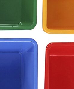 Humble Crew, Natural/Primary Kids' Toy Storage Organizer with 12 Plastic Bins, 34*35*15.5inch 43 41gfS4dhPmL