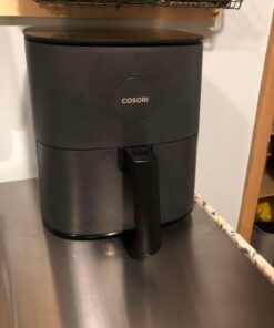COSORI Air Fryer Pro LE 5-Qt Airfryer, Quick and Easy, UP to 450℉, Quiet, 85% Oil less, 130+ Recipes, 9 Customizable Functions, Mini Pizza Oven, Compact, Dishwasher Safe Gray 5 QT 41 41gnH5XH4gL 1