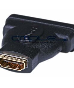 Cmple - DVI-D Female to HDMI Female Adapter, High Speed HDMI Female to DVI Female Coupler, DVI-D (24+1) Female to HDMI Female Adapter, Gold Plated Compatible with HDTV, DVD, Projectors Single HDMI Female-DVI Female 6 41gy6hOk6rL