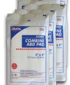 Trauma Pads, 5" x 9" COMBINE ABD (PACK OF 5) 10 41h4C1zum4L