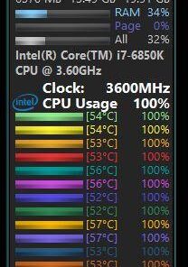 Intel Boxed Core i7-6850K Processor (15M Cache, up to 3.80 GHz) FC-LGA14A 3.6 6 BX80671I76850K Processor Only 28 41hCfvJwWVL