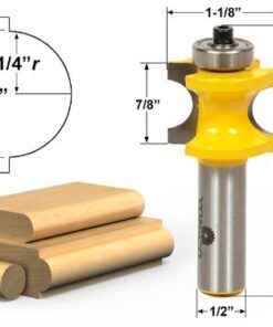 Yonico 13515 5 Bit Bullnose Router Bit 1/2-Inch Shank 14 41hJCipdD2L