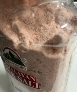 Himalayan Chef Himalayan Pink Salt Fine Grain, Plastic Jar-5 lbs Himalayan Salt fine Plastic Jar 5 Pound (Pack of 1) 36 41hQduFn4L