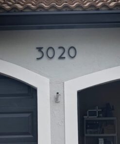 Hy-Ko Products FM-6/3 Floating House Number 3 (THREE) 6" High, Black, 1 Piece 39 41hRWQNrFkL