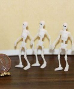 Multi Minis Dollhouse Miniature Set of 3 Skeletons 3 41hcadFQTEL