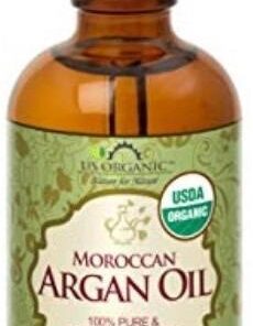 US Organic Moroccan Argan Oil, USDA Certified Organic,100% Pure & Natural, Cold Pressed Virgin, Unrefined, 4 Oz in Amber Glass Bottle with Glass Eye Dropper for Easy Application. Sourced from Morocco. 4 Fl Oz (Pack of 1) 19 41huW9tXQyL