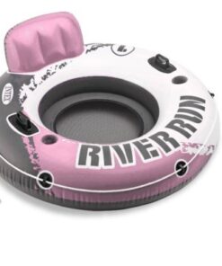 Alternative view of Intex River Run I Inflatable Water Lounge Tube 1-Person, Pink | 58828EP