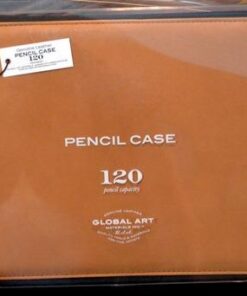 Speedball Art Products Genuine Leather Storage Case for Pencils, Makers, Pens and Art Supplies Antique Brown 120 Pencil Capacity 76 41ioc q0ZFL