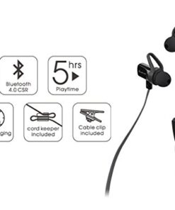 Thermaltake LUXA2 Lavi O Wireless Bluetooth 4.0 Sweatproof Sports In-Ear Earbuds Headphone AD-HDP-PCLOBK-00 In-Ear Sports 11 41jCyk2Sf9L