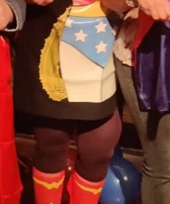 ICUP DC Comics - Wonder Woman Be The Character Adult Size 100% Cotton Adjustable Black Apron Adult Wonder Woman 18 41k 1L6bT7L