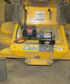 WARN 92000 Vehicle Mounted 2000 Series 12V DC Electric Utility Winch with Steel Cable: 1 Ton (2,000 lb) Pulling Capacity Model 92000 17 41k0HLCd5NL