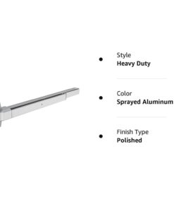 Dynasty Hardware Push Bar Panic Exit Device Aluminum 11 41k7QT8rJgL