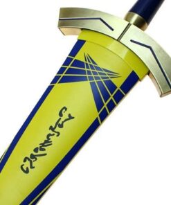 Yongli Sword Fate Stay Night Fate Grand Order Saber Japanese Anime Game Cosplay Replica Steel Sword Excalibur Sword in The Stone Yellow 9 41k8BKpgvfL
