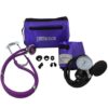 Santamedical Adult Deluxe Aneroid Sphygmomanometer with Stethoscope, Cuff and Carrying case Purple 10 41kkOTp4nbL