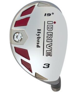Alternative view of iDrive Hybrids Senior Men’s Golf All Complete Full Set, which Includes: #3, 4, 5, 6, 7, 8, 9, PW Senior Flex with Tacki-Mac Midsize Grips Right Handed New Utility “A” Flex Clubs