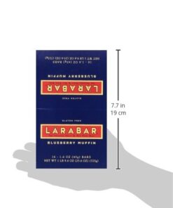 LÄRABAR Bluberry Muffin, Gluten Free Vegan Fruit & Nut Bar, 16 Ct Blueberry Muffin 28 41lHNMxZvCL