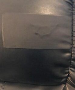 MastaPlasta Self-Adhesive Premium Leather Repair Patch - Black 8in x 4in (20 x 10 cm). Instant Upholstery Quality Patch for Sofas, Car Interiors, Bags, Jackets, Vinyl & More A Black Leather 32 41lOQj QLrL 1