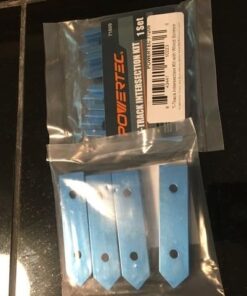 POWERTEC 71209 3" T-Track Intersection Kit with Predrilled Mounting Holes & Wood Screws, for Universal T Track, Aluminum T Track Accessories for Woodworking Jigs and Fixtures 26 41lXyyXl6zL